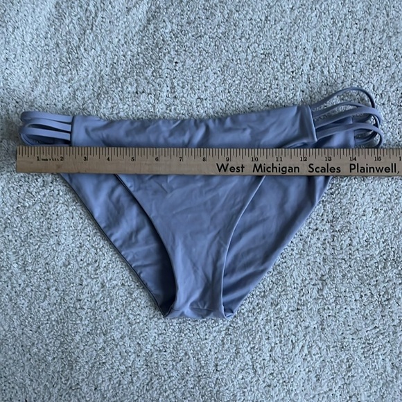 l*space kennedy bottom purple swim Lilac Blue Bikini Bottom sz M - Picture 4 of 7